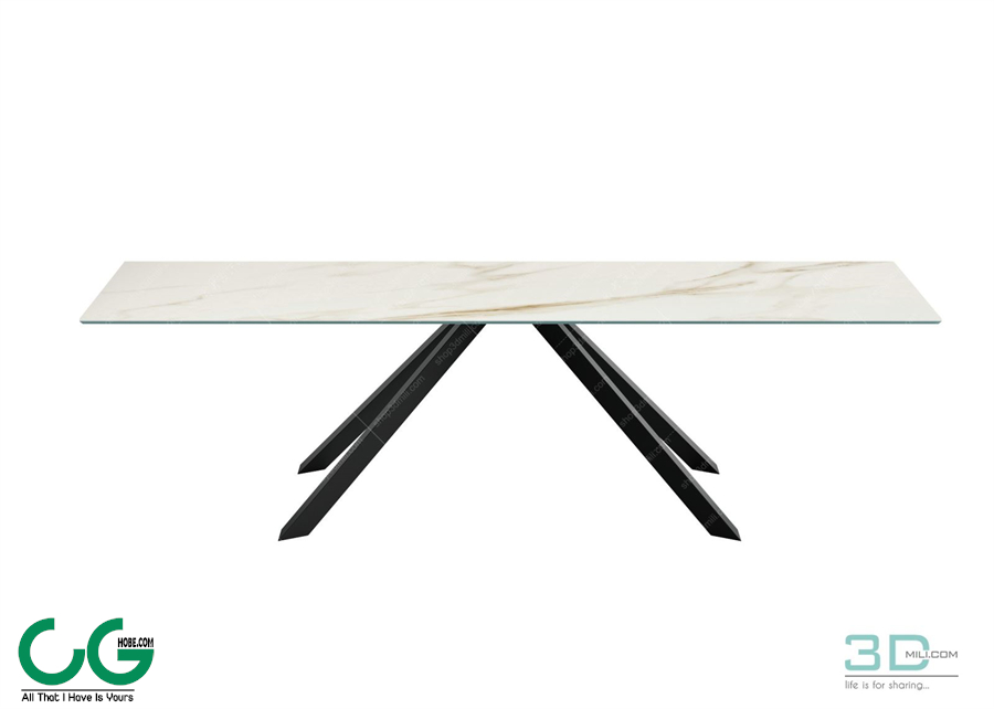 Dining Table 3dsmax File 23