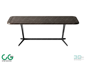 Dining Table 3dsmax File 45