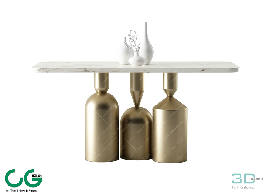 Dining Table 3dsmax File 48