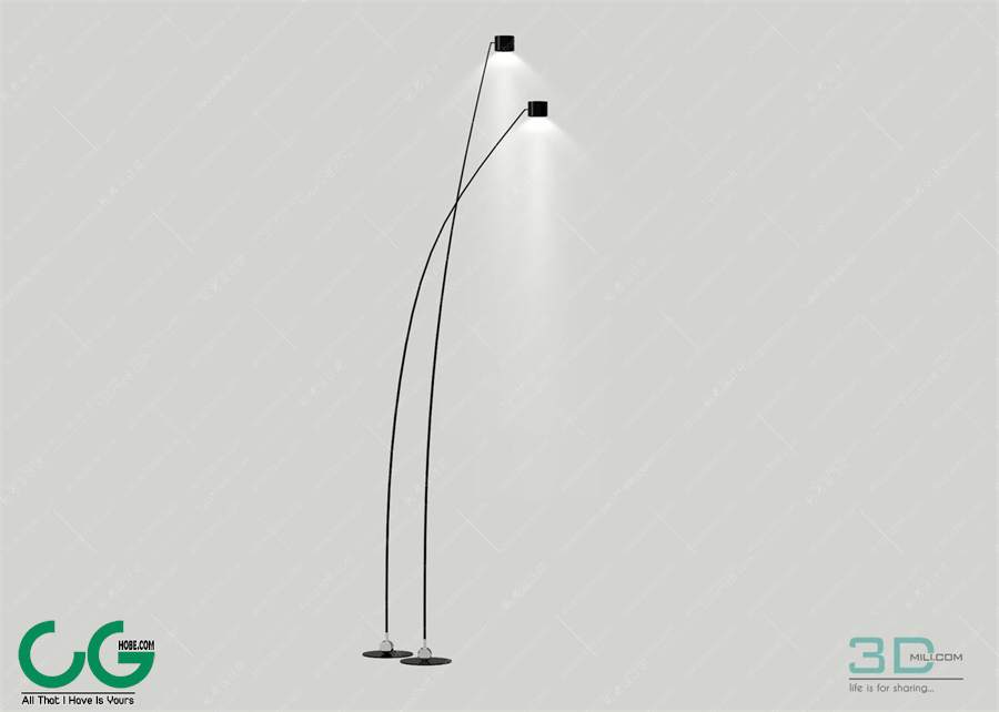 Floor light 02 3dsmax File