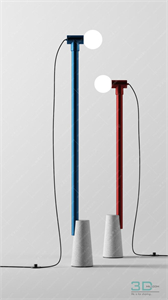 Floor light 05 3dsmax File
