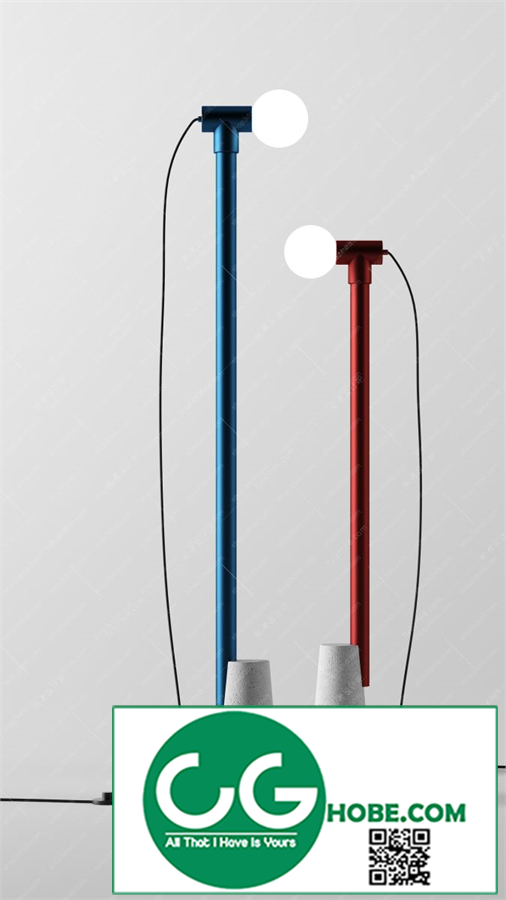 Floor light 05 3dsmax File