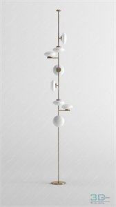 Floor light 07 3dsmax File