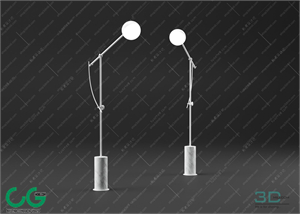 Floor light 20 3dsmax File