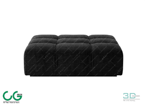 Foot Lazy Sofa 3D 02 Model