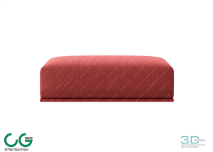 Foot Lazy Sofa 3D 13 Model