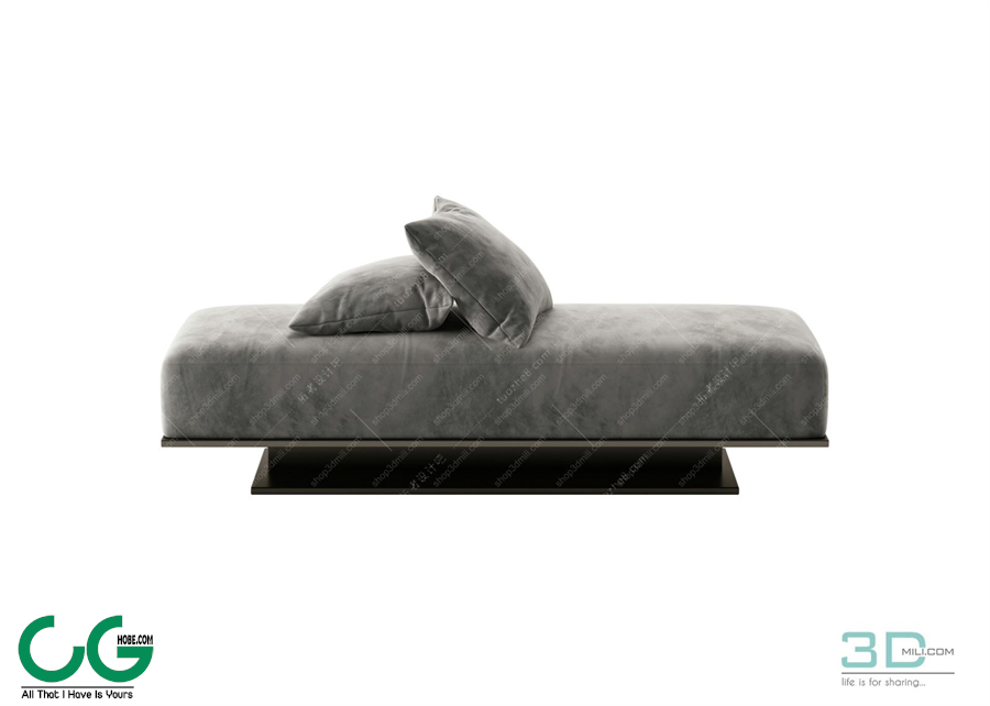 Foot Lazy Sofa 3D 14 Model