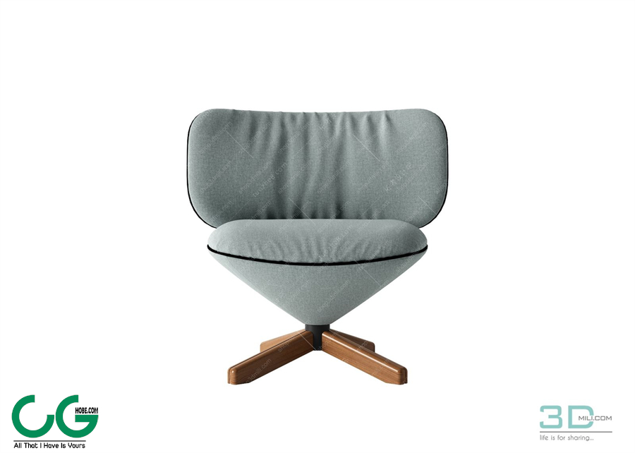 Foot Lazy Sofa 3D 18 Model