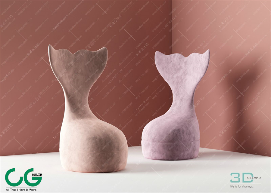 Foot Lazy Sofa 3D 24 Model
