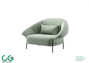 Foot Lazy Sofa 3D 25 Model
