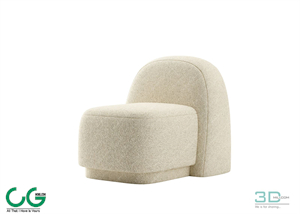 Leisure Chair 01 3D Model