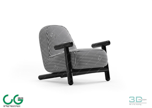 Leisure Chair 03 3D Model