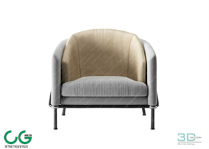 Leisure Chair 06 3D Model