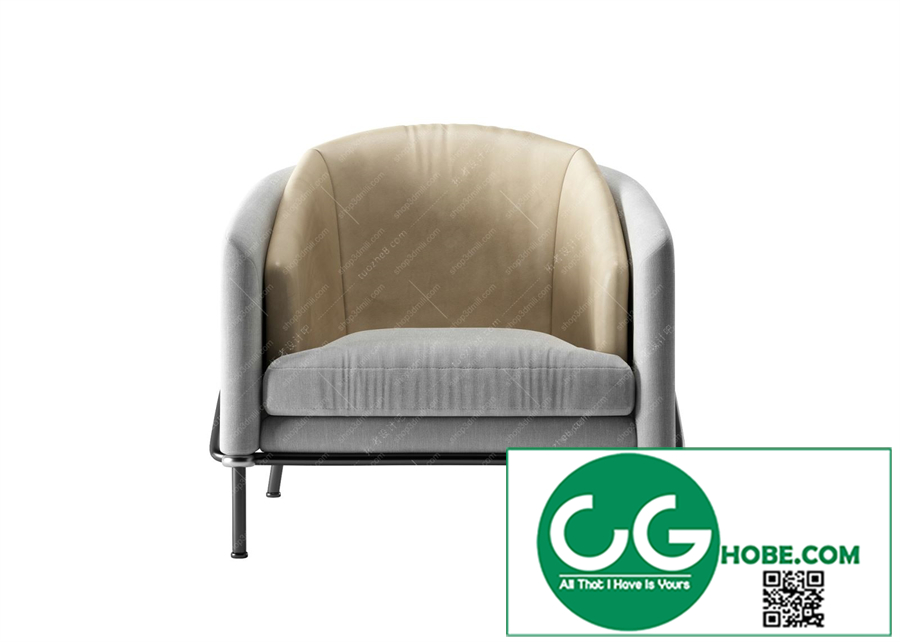 Leisure Chair 06 3D Model