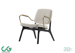 Leisure Chair 100 3D Model