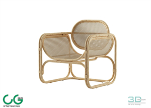 Leisure Chair 103 3D Model