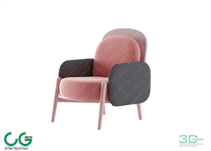Leisure Chair 109 3D Model
