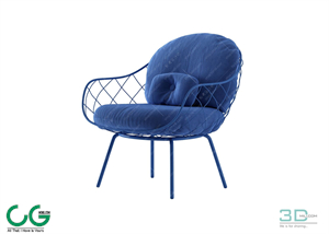 Leisure Chair 110 3D Model