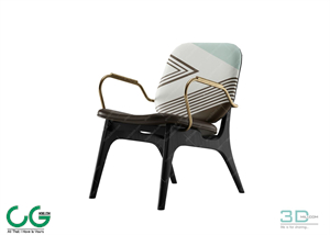 Leisure Chair 113 3D Model