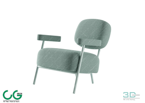 Leisure Chair 114 3D Model