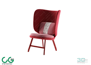 Leisure Chair 115 3D Model