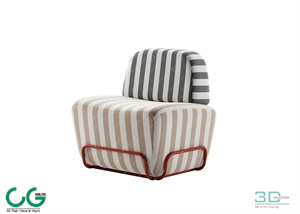 Leisure Chair 116 3D Model