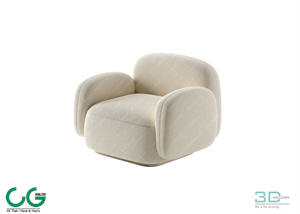 Leisure Chair 117 3D Model