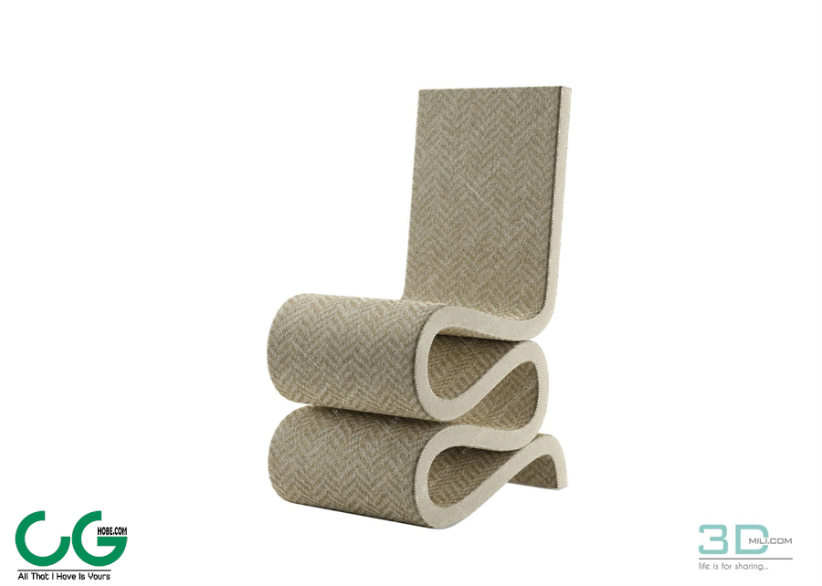 Leisure Chair 119 3D Model