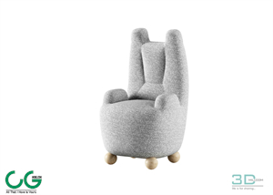 Leisure Chair 122 3D Model