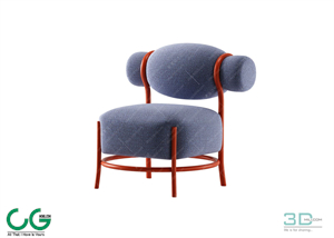 Leisure Chair 123 3D Model