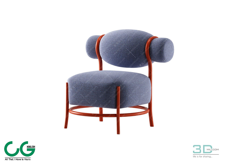Leisure Chair 123 3D Model