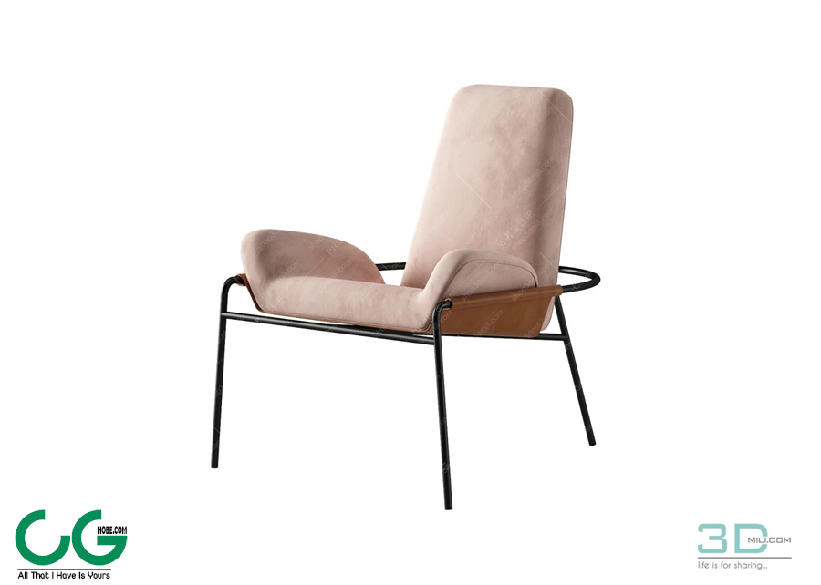 Leisure Chair 127 3D Model