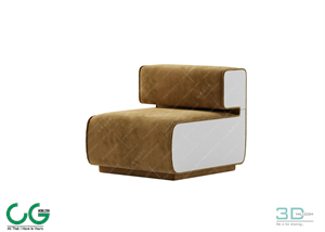 Leisure Chair 128 3D Model