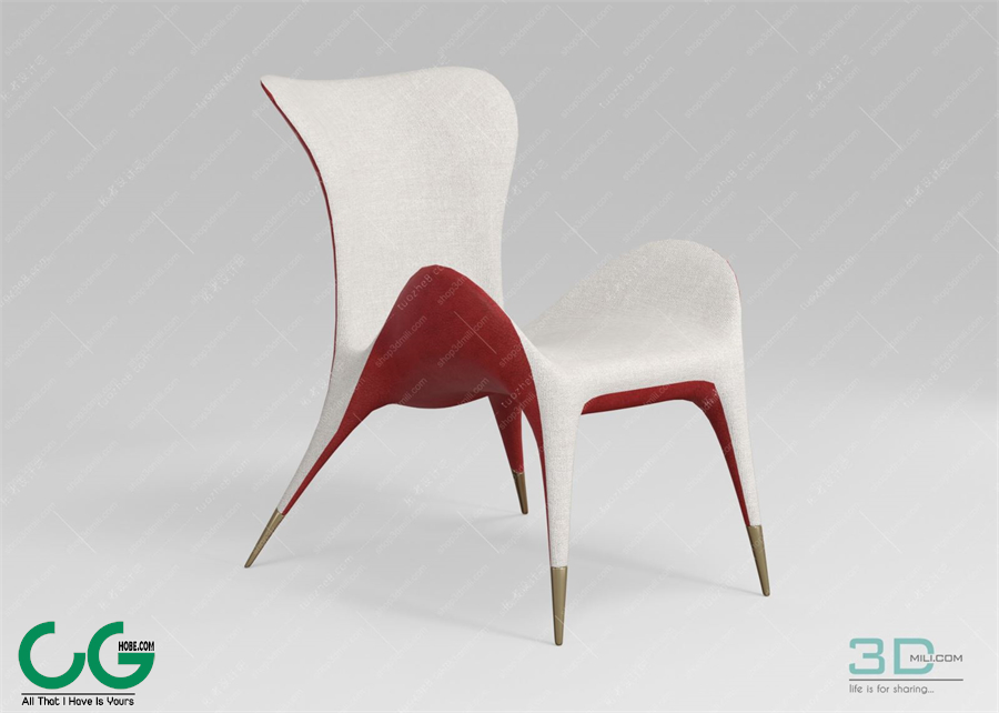 Leisure Chair 131 3D Model