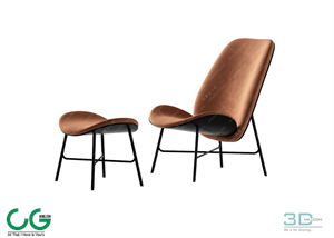Leisure Chair 134 3D Model