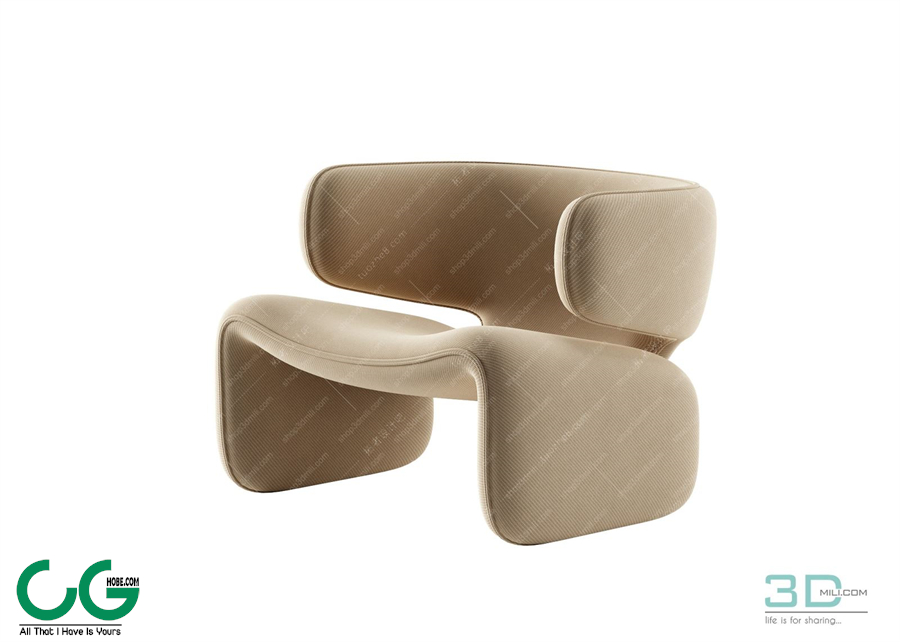 Leisure Chair 135 3D Model