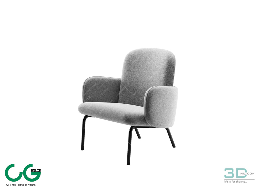 Leisure Chair 140 3D Model