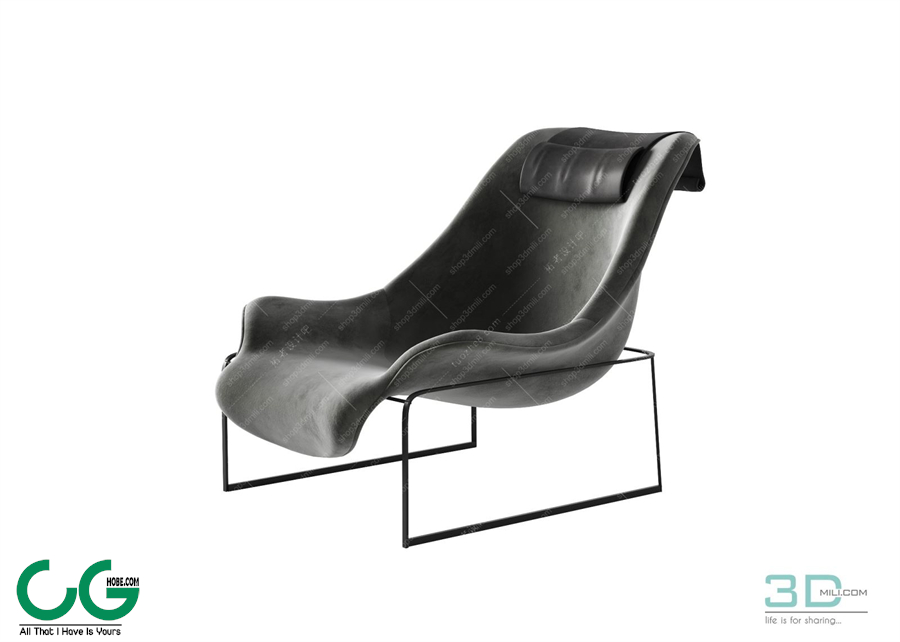 Leisure Chair 55 3D Model
