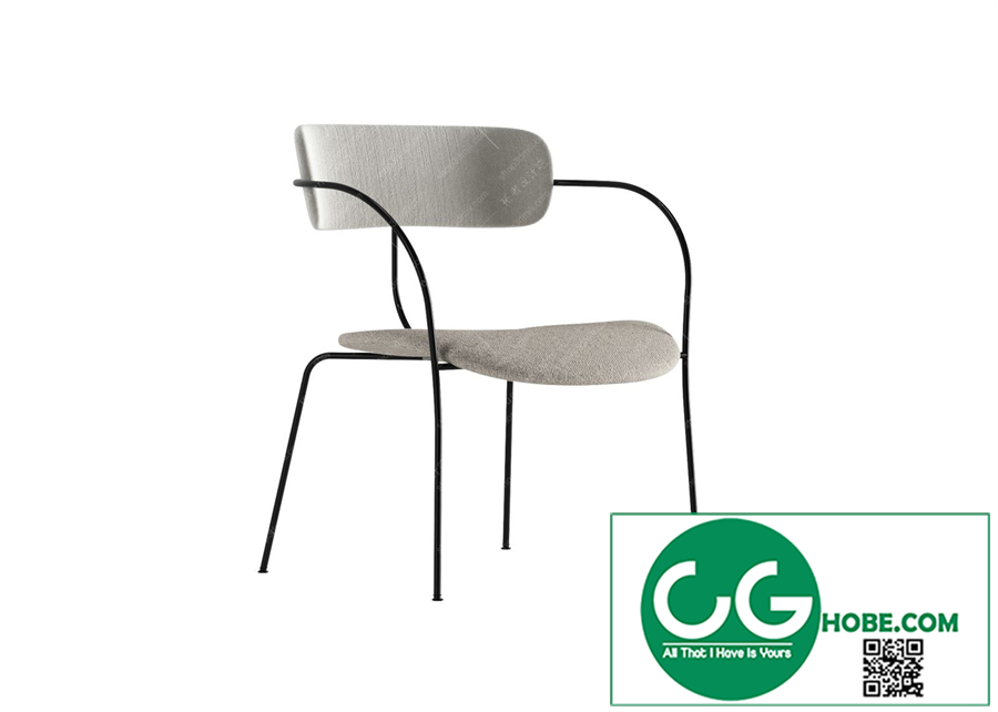 Leisure Chair 60 3D Model