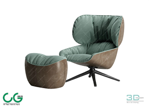 Leisure Chair 62 3D Model