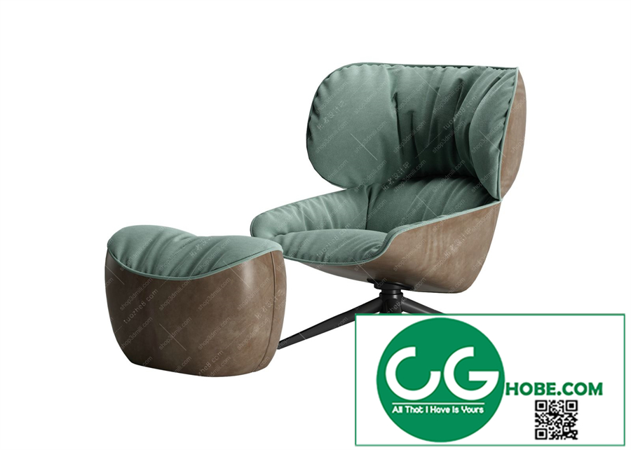 Leisure Chair 62 3D Model