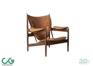 Leisure Chair 70 3D Model