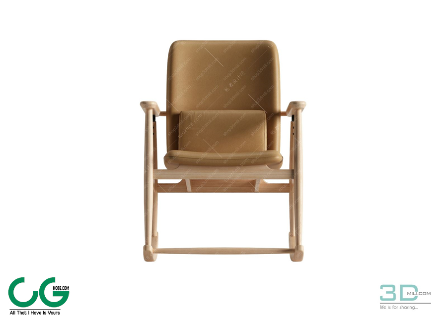 Leisure Chair 80 3D Model