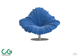 Leisure Chair 81 3D Model