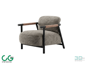 Leisure Chair 85 3D Model
