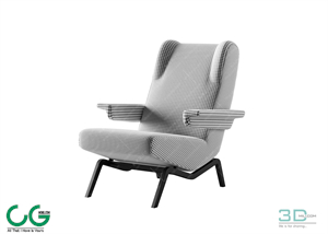 Leisure Chair 90 3D Model
