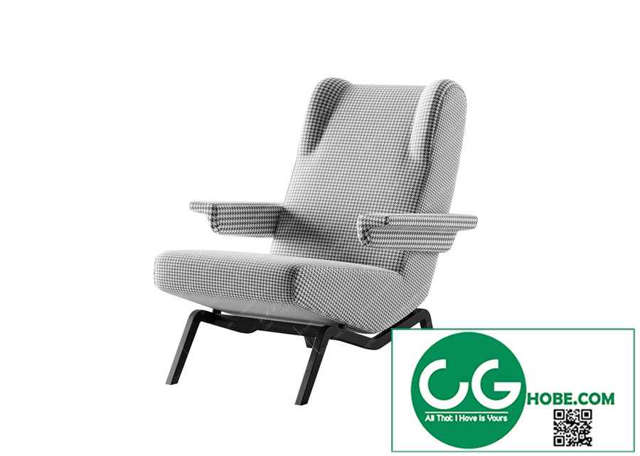Leisure Chair 90 3D Model