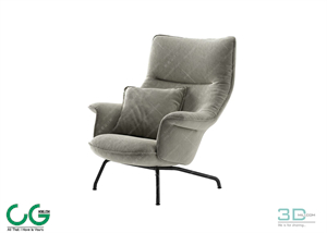 Leisure Chair 95 3D Model