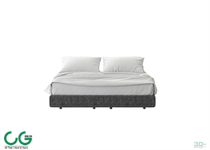 Modern Double Bed 10 3dsmax File