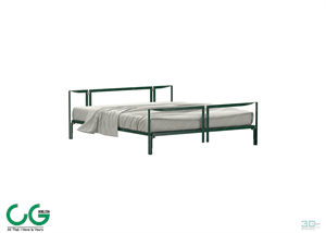 Modern Double Bed 12 3dsmax File